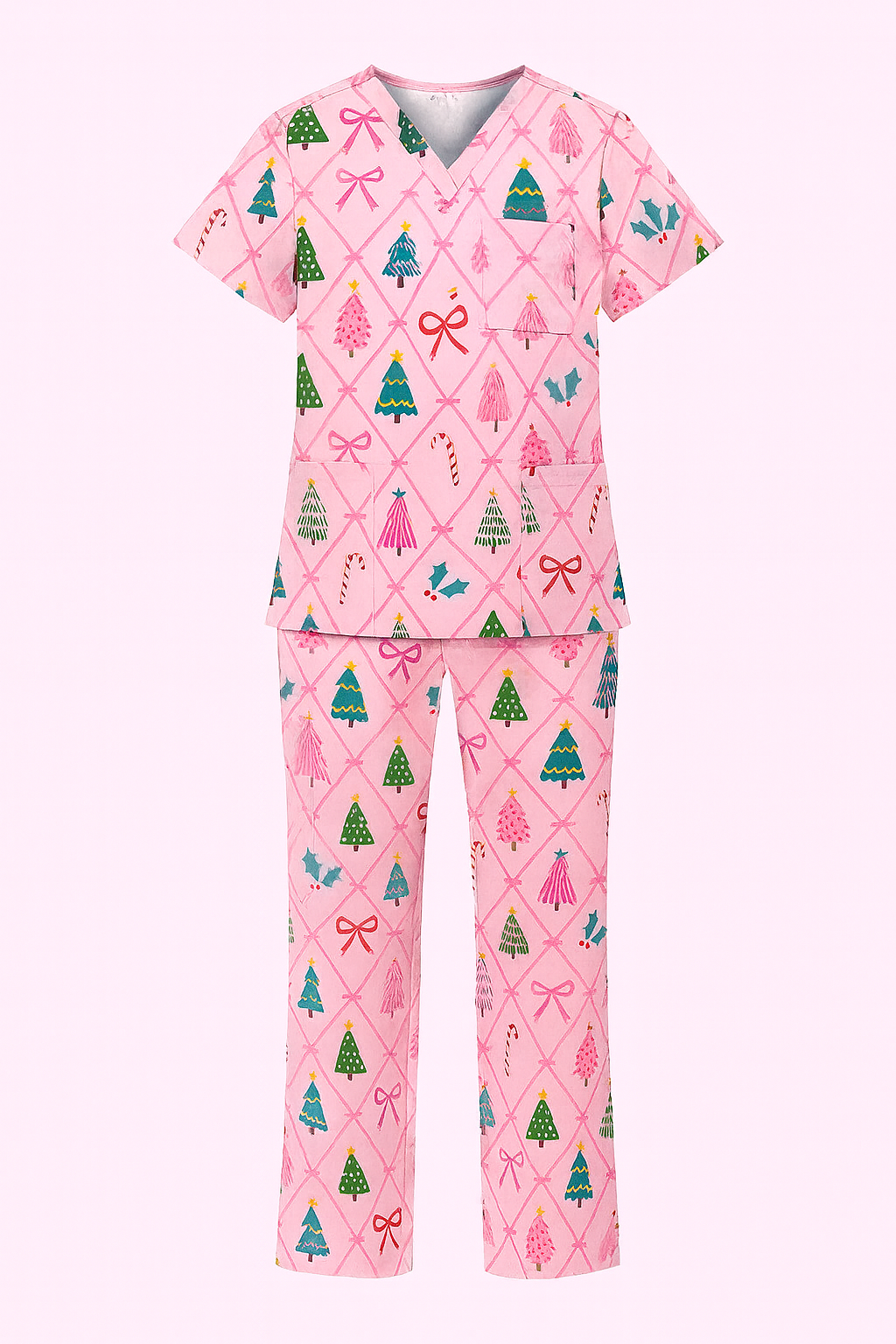 Sleigh girl scrubs PRE ORDER