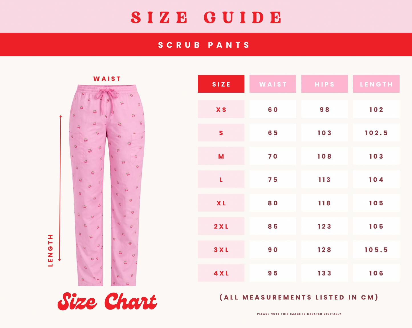 Lola Cherry scrub set (COTTON)