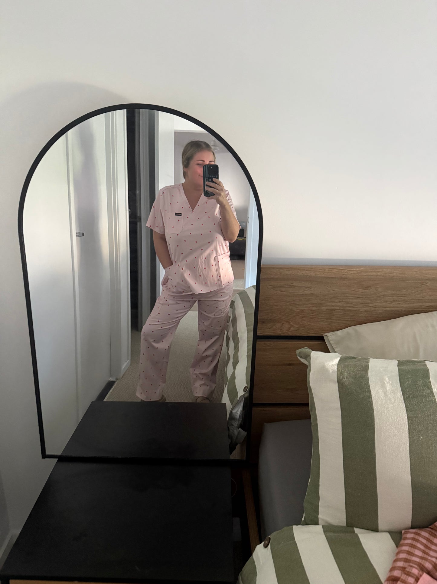 Remi heart scrub set (COTTON)