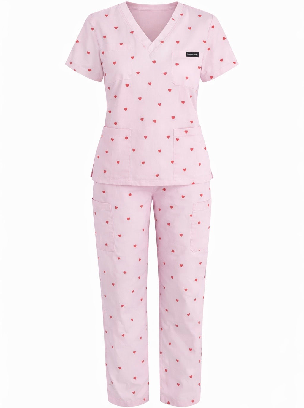 Remi heart scrub set (COTTON)