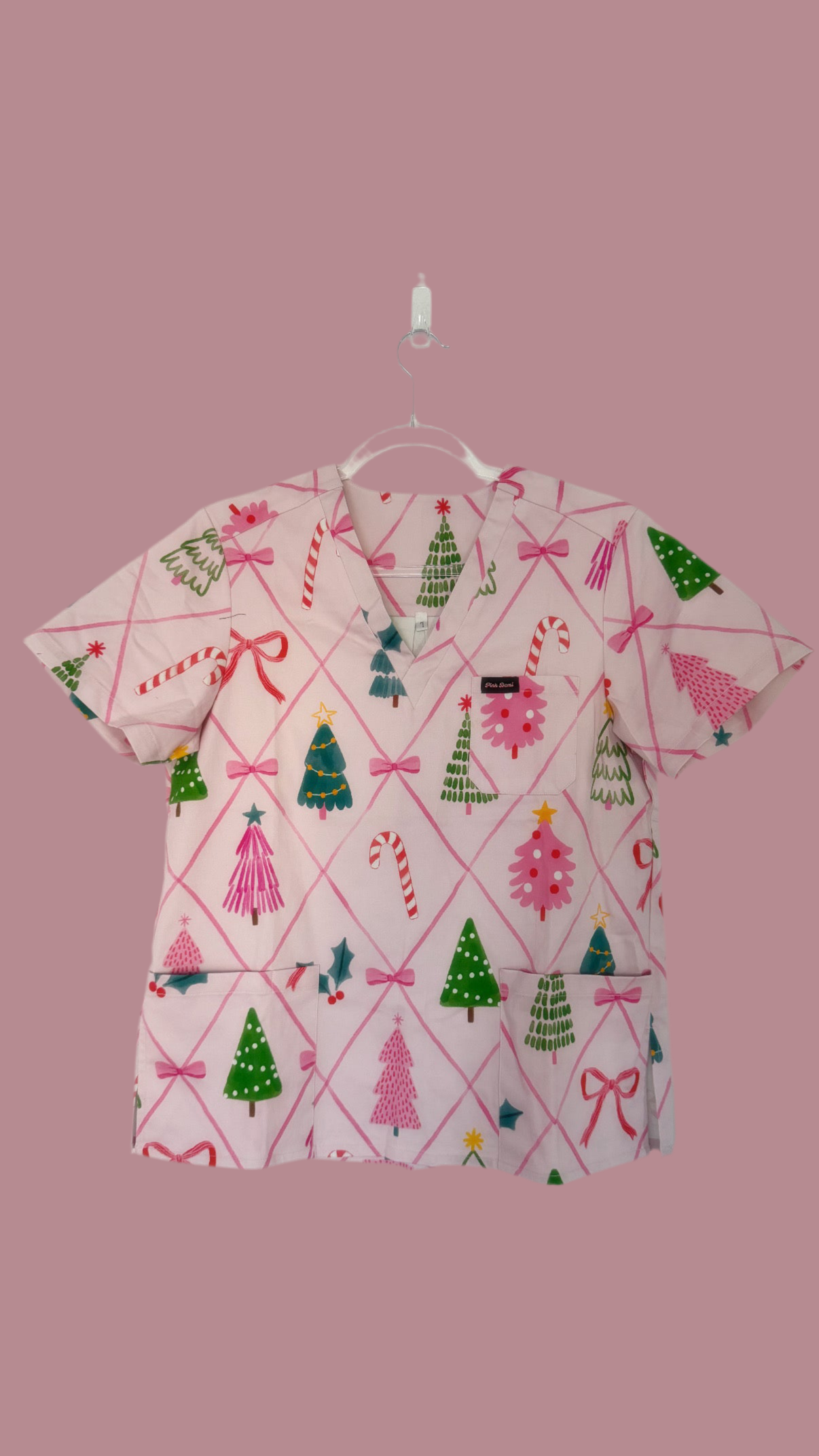 Sleigh girl scrubs PRE ORDER