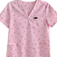 Remi heart scrub top (COTTON)