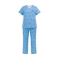 Cali blue scrub set